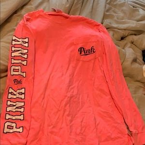 pink long sleeve